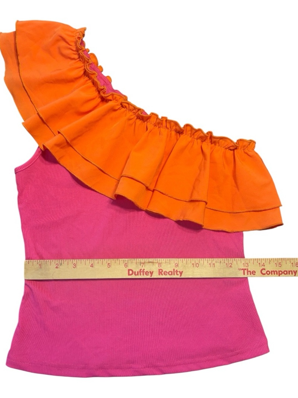 🍊 Joress One-Shoulder Ruffle Top 💖 - Picture 6 of 8